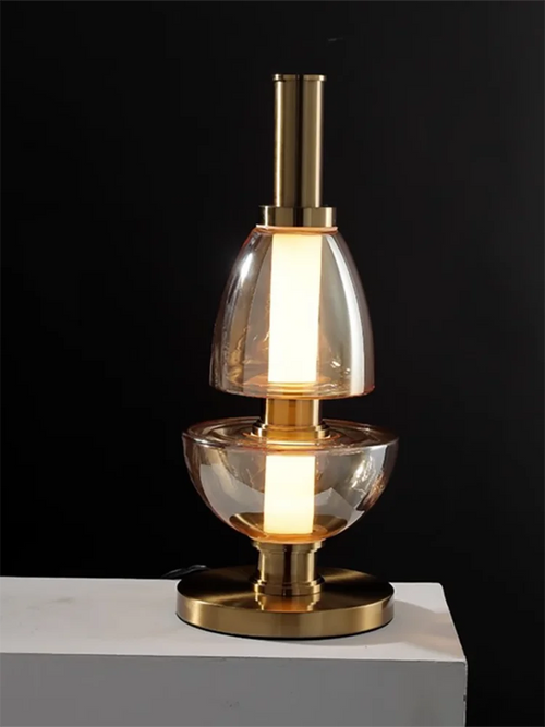 lustre en verre design nordique pour espace moderne - vue 5 sur 11