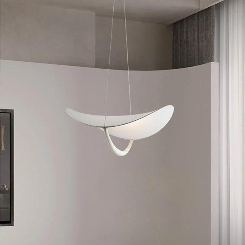 Lustre led en métal design italien moderne décorative - vue 5 sur 8