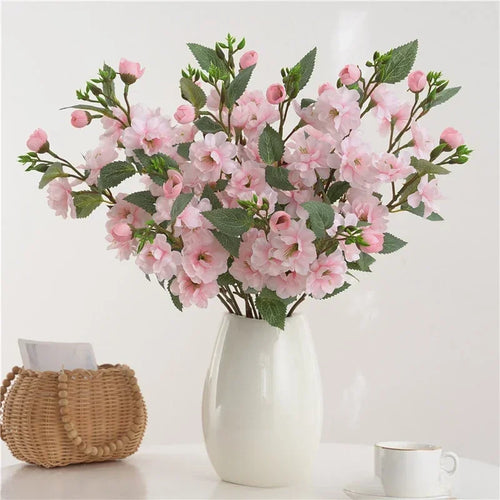 bouquet de roses artificielles en soie pour décoration intérieure - vue 5 sur 11