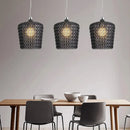 lustre suspendu à led en acrylique design nordique pour éclairage intérieur