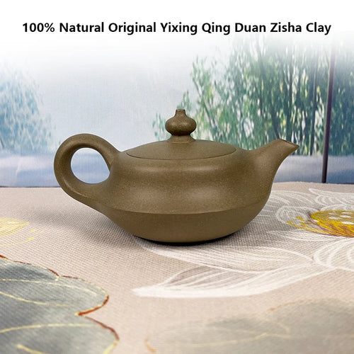 Théière yixing zisha artisanale style rétro cérémonie thé - vue 3 sur 6