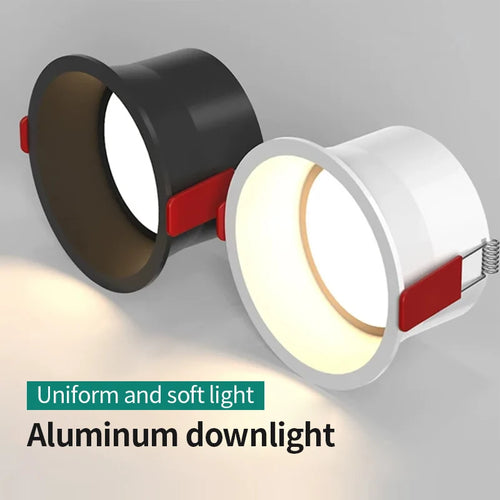 spot led encastrable rond à intensité variable trois couleurs - vue 2 sur 8