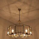 suspension en cuivre design créatif pour un éclairage élégant