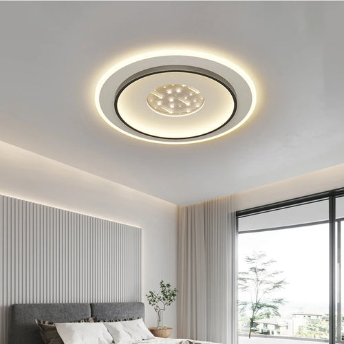 Plafond moderne à LEDs lampe pour chambre cuisine étude éclairage salon luminosité réglable Led plafonnier luminaire - vue 5 sur 16