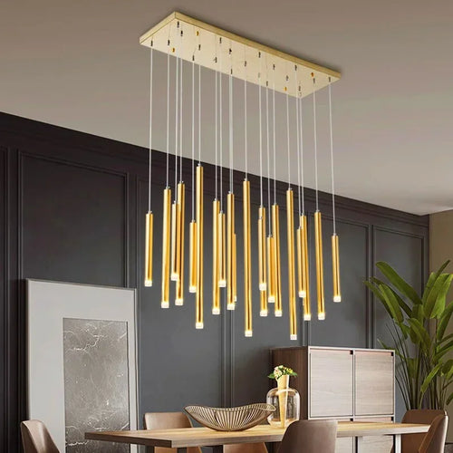 lustre moderne en goutte d'eau pour éclairage intérieur 2024 - vue 3 sur 6