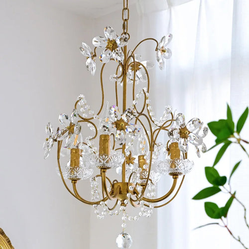 lustre en cristal vintage intérieur américain pour hôtel 2022 - vue 2 sur 7