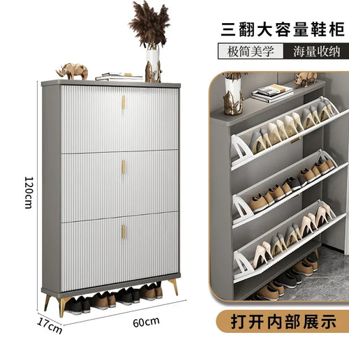 armoire à chaussures moderne multicouches pour un rangement optimal - vue 17 sur 18