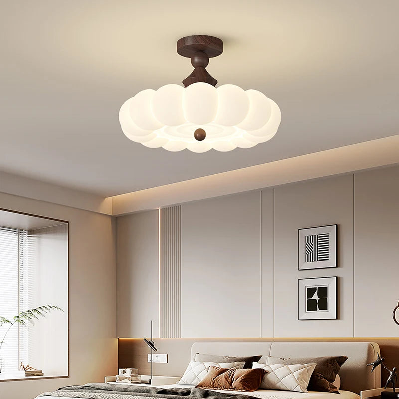 plafonnier créatif rétro style médiéval pour chambre enfant - vue 3 sur 12