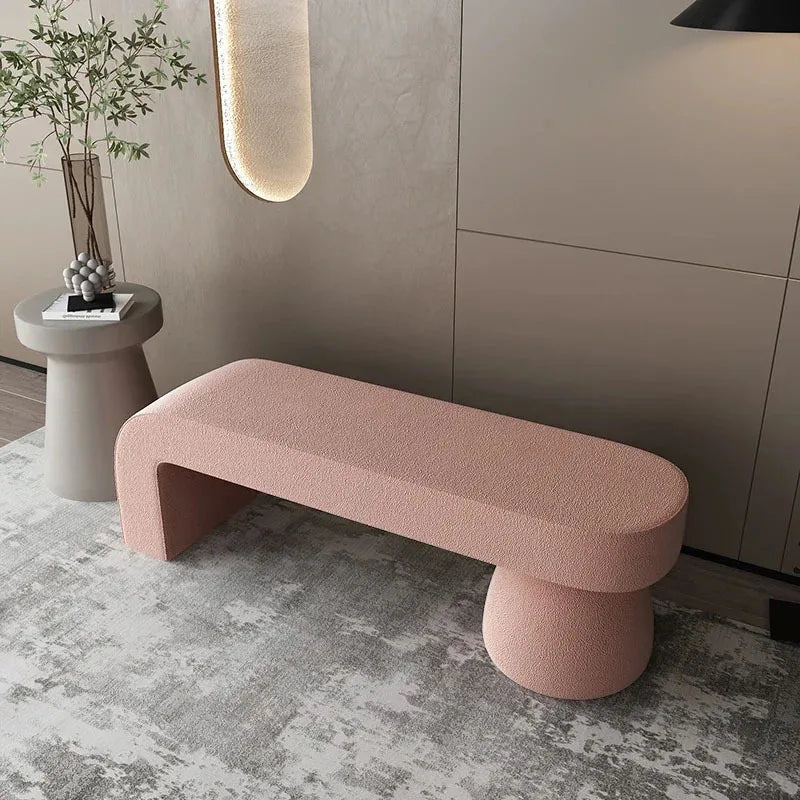 tabourets à langer en laine d'agneau pour un intérieur élégant - vue 3 sur 33