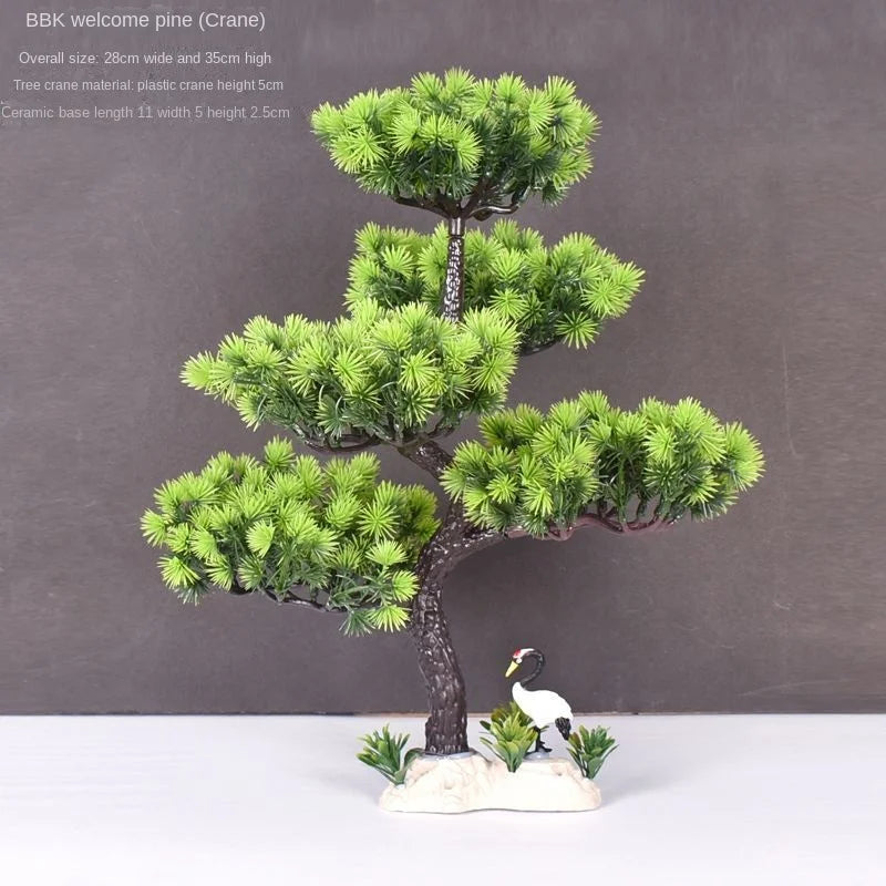 plante artificielle bonsaï en plastique pour décoration intérieure - vue 11 sur 41