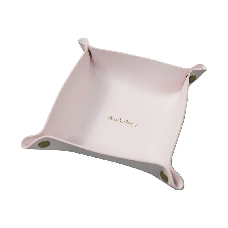 boîte de rangement en cuir pour bureau et accessoires - vue 17 sur 20
