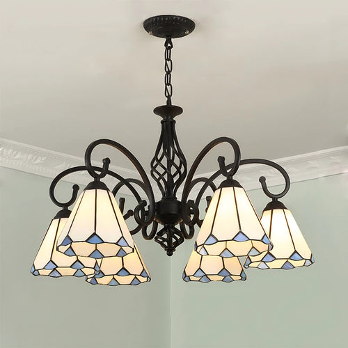 lustre suspendu créatif luxe pour bar club salon et hall - vue 5 sur 12