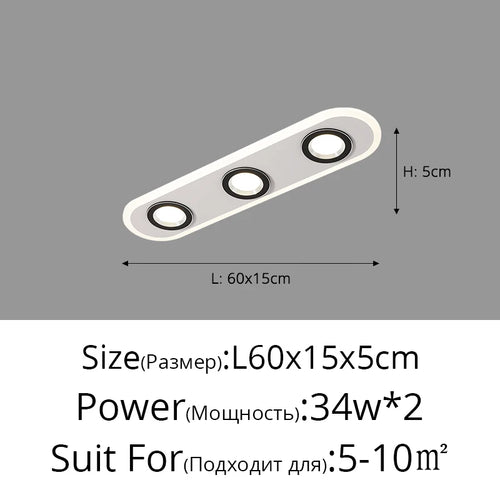 plafonnier led moderne pour décoration intérieure élégante et contemporaine - vue 15 sur 20