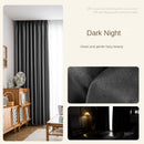 Rideau occultant moderne pour salon chambre balcon