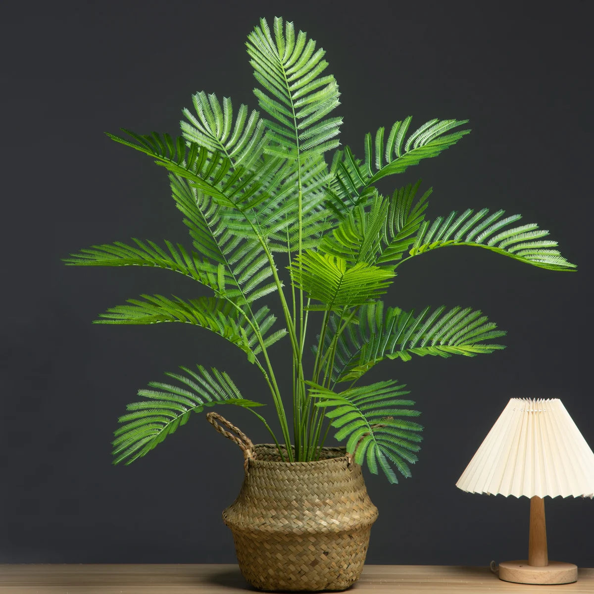 grandes feuilles de palmier artificielles pour décoration de jardin et fête - vue 4 sur 6