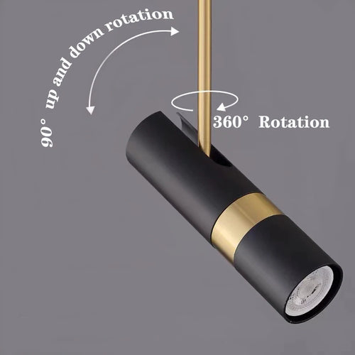 spot led rotatif 360 degrés dimmable ampoule remplaçable - vue 4 sur 8