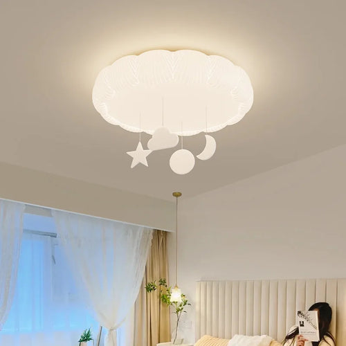 plafonnier led coquille romantique pour garçon ou fille - vue 7 sur 8