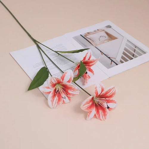 fleurs en soie lys décoratif pour intérieur et extérieur - vue 8 sur 15