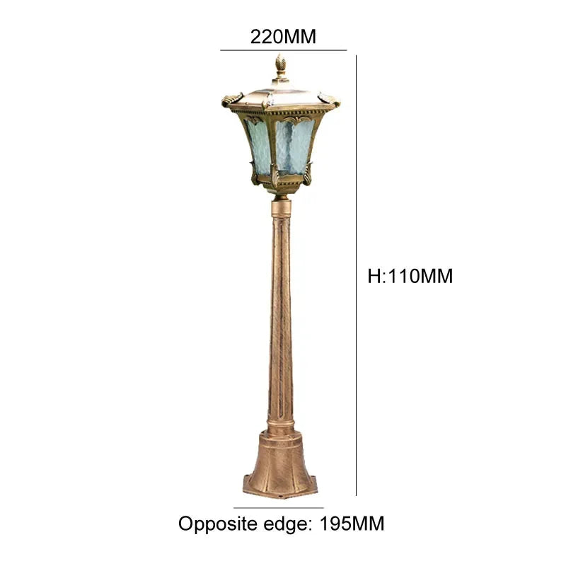 1.1M Led Outdoor Lawn Outdoor Garden Courtyard Community Landscape European Waterproof Grass Lamp