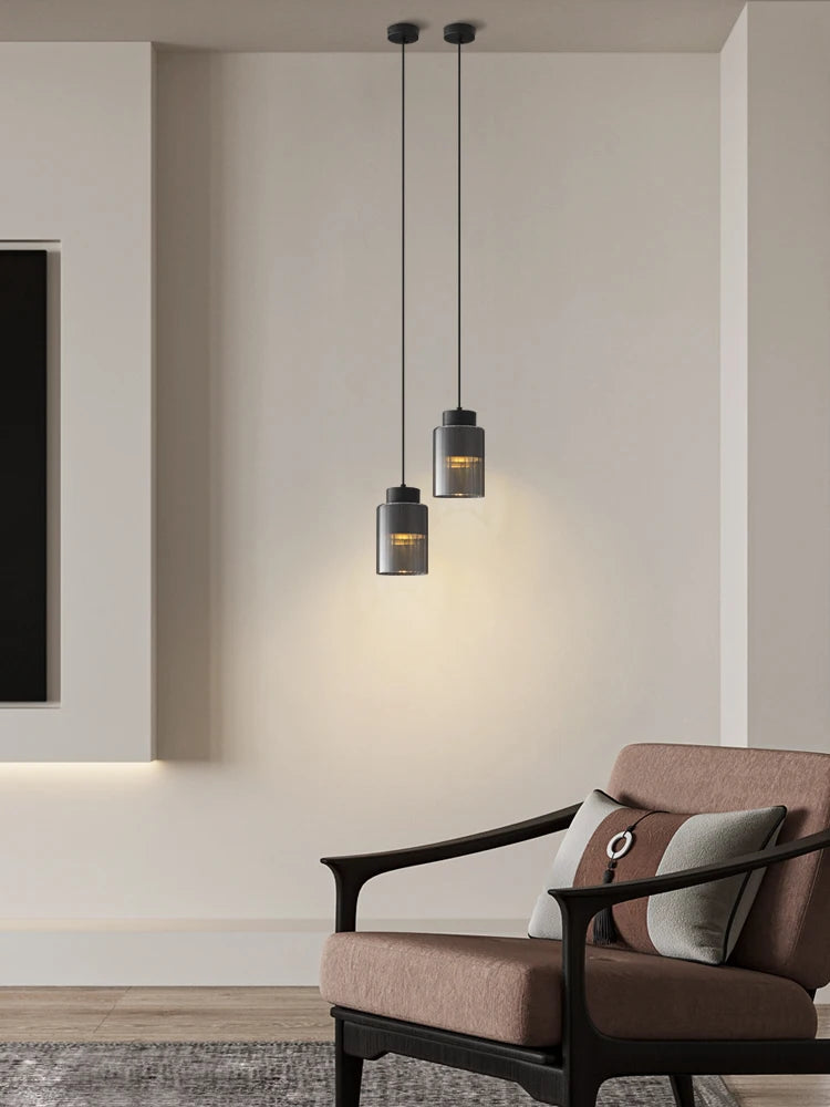 suspension moderne en cuivre pour décoration intérieure élégante - vue 1 sur 8