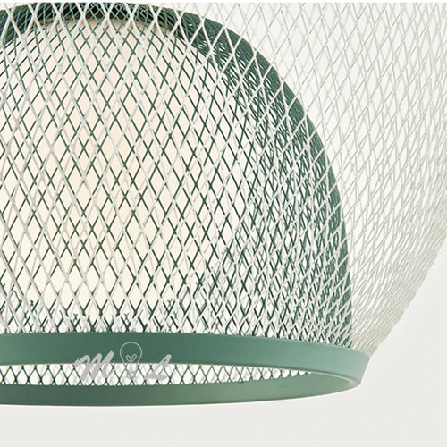 suspension cage à oiseaux style nordique luminaire moderne décor industriel - vue 4 sur 9