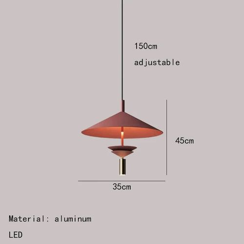 suspension en métal pour intérieur moderne avec lumière douce - vue 9 sur 14
