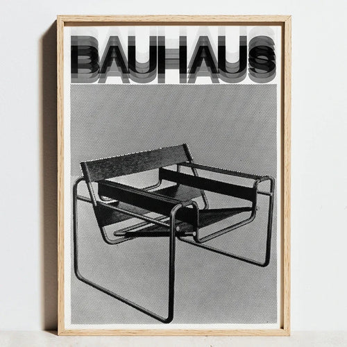 affiches géométriques Bauhaus art mural abstrait décoration moderne