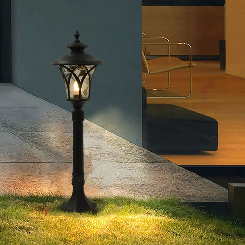 éclairage extérieur style européen pour jardin et cour - vue 3 sur 7