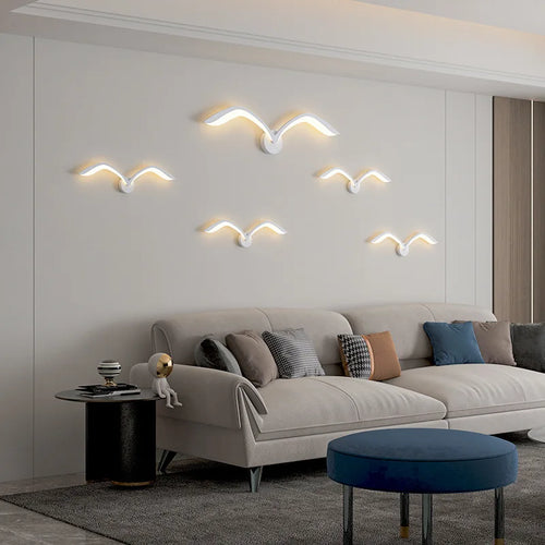 applique murale led moderne design pour décoration intérieure créative - vue 4 sur 10