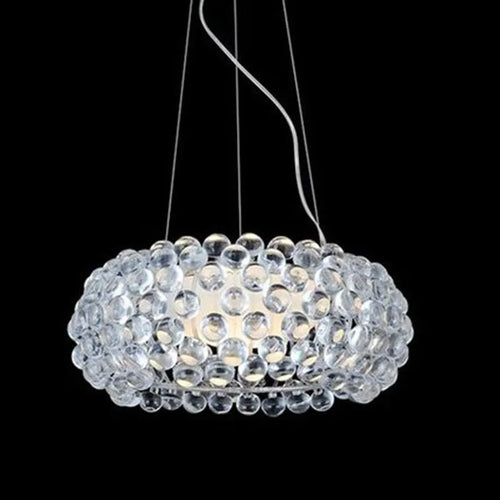 suspension moderne nordique ronde pour espace contemporain - vue 3 sur 6
