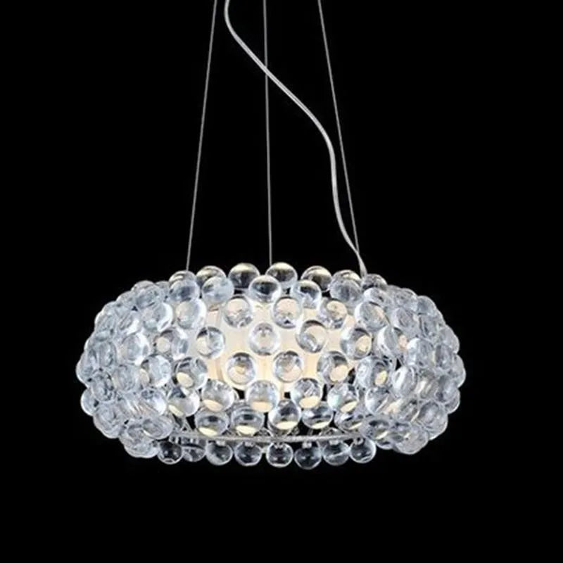 suspension moderne nordique ronde pour espace contemporain - vue 3 sur 6