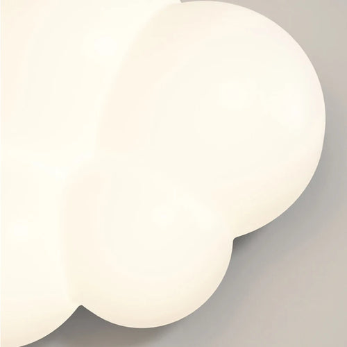 applique murale nuage blanche lampe enfant design moderne et chaleureux - vue 7 sur 9