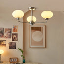 lustre moderne bauhaus en verre pour salon nordique