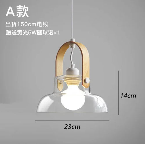 lustre en verre design pour décoration intérieure moderne