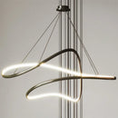 lustre led moderne suspendu pour décoration intérieure