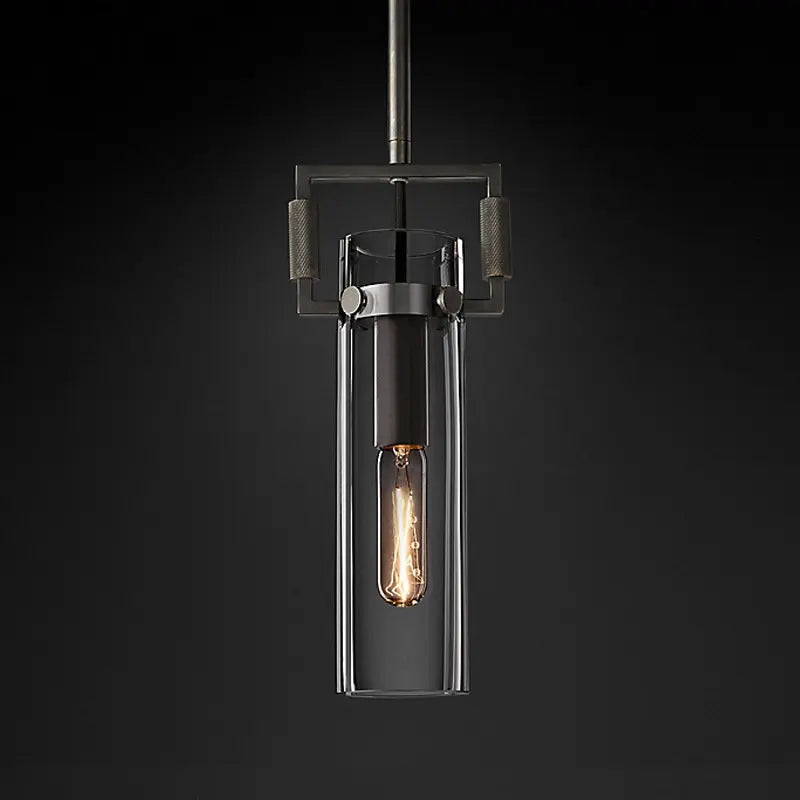 suspension industrielle en verre pour décoration intérieure - vue 1 sur 15
