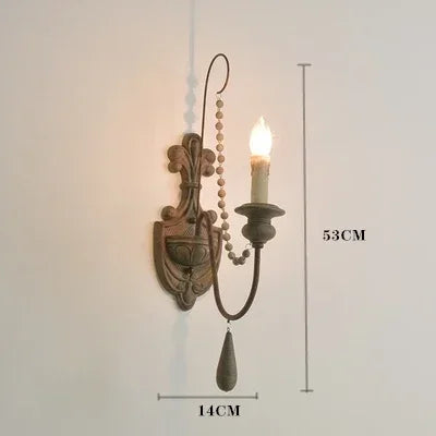 lustre en bois rétro pour décoration intérieure élégante - vue 17 sur 16