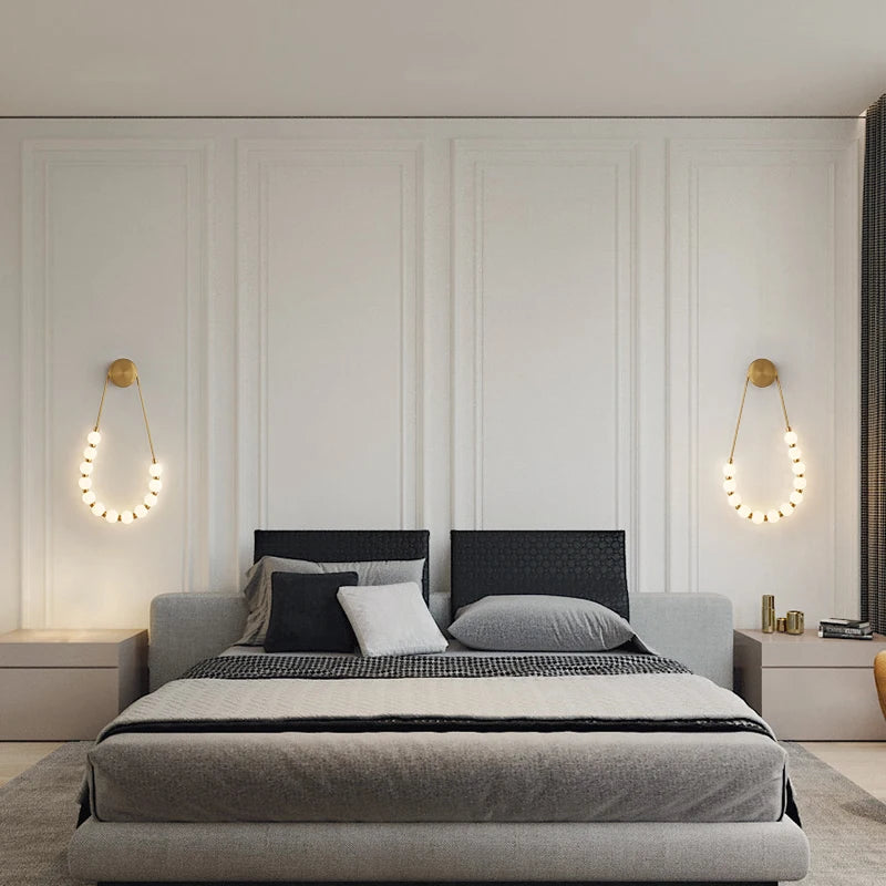 applique murale led maison fantaisie décoration murale moderne - vue 2 sur 11