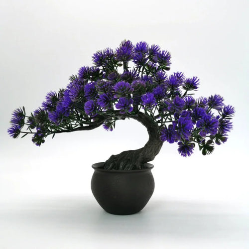 plantes artificielles bonsaï en pot décoratives pour intérieur et jardin - vue 4 sur 6
