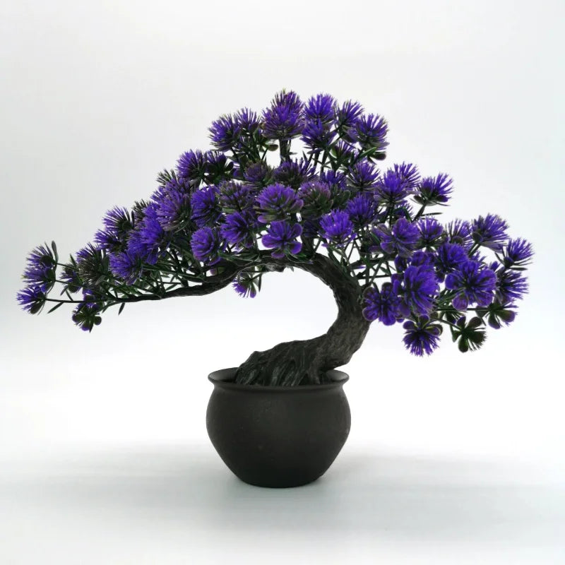 plantes artificielles bonsaï en pot décoratives pour intérieur et jardin - vue 3 sur 6