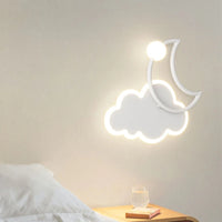 applique murale nuage moderne pour chambre enfant décorative