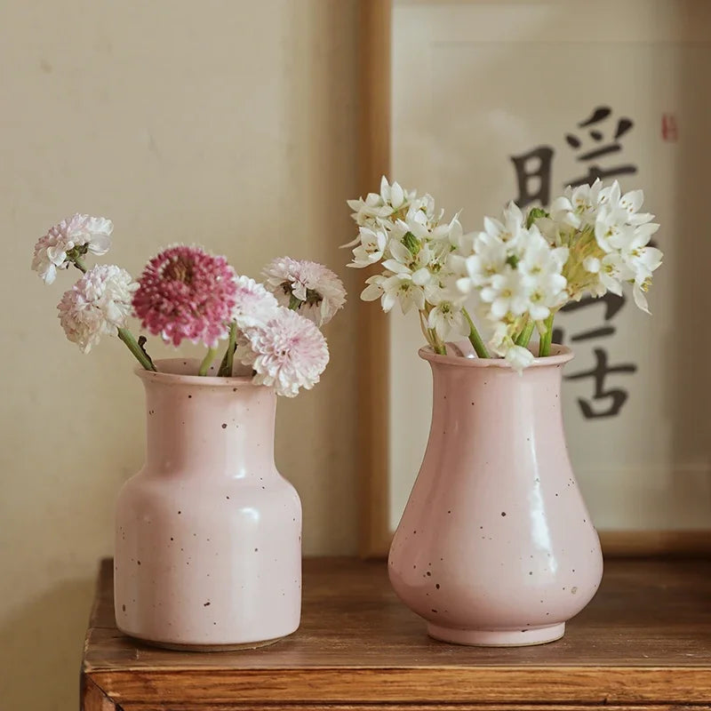 vase décoratif moderne en céramique pour fleurs et cactus - vue 2 sur 14