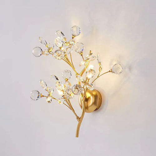 applique murale en cristal design créatif moderne luxe - vue 2 sur 7