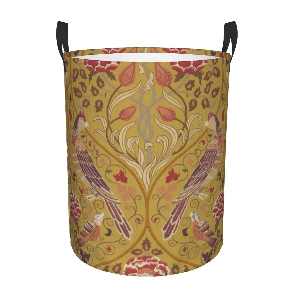 panier à linge pliable floral pour rangement jouets bébé - vue 20 sur 30