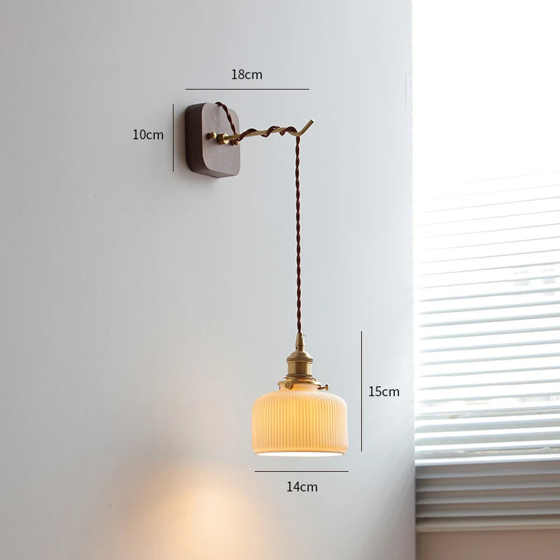 Applique LED style japonais IWHD - vue 3 sur 23