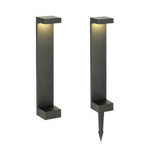 10W Outdoor LED Garden Path Lights Aluminum LED Landscape Bollards Light LED Standing Post Light for Garden Backyard Lawn Decor - vue 7 sur 10