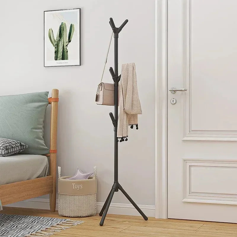 porte-vêtements pratique en forme de branche d'arbre à crochets multiples - vue 2 sur 10