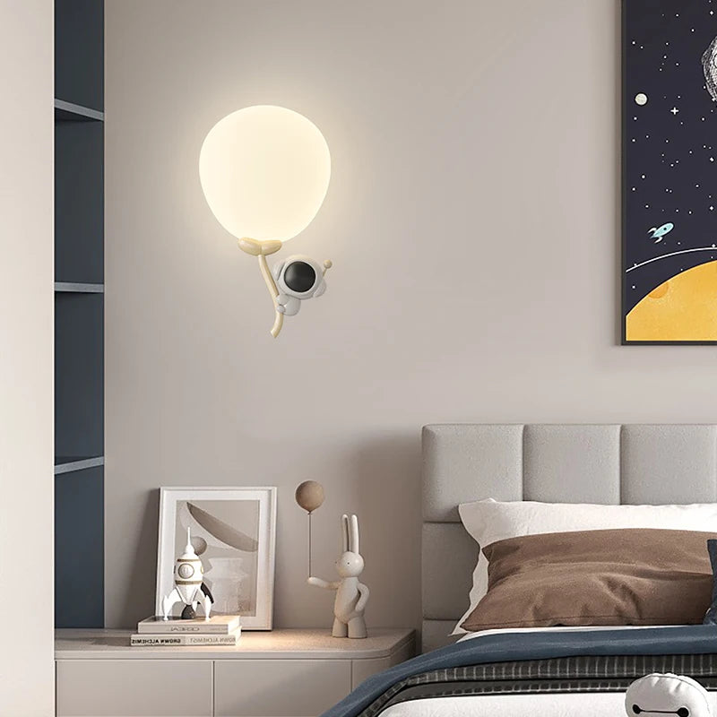 applique murale créative en forme de ballon pour enfants - vue 5 sur 10