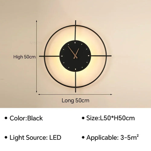 applique murale moderne à led pour décoration intérieure élégante - vue 13 sur 23