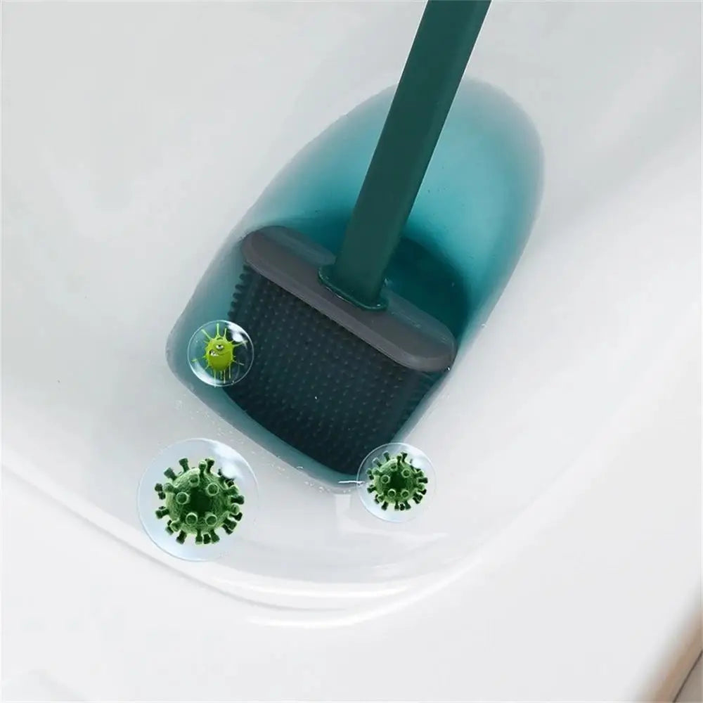 ensemble de brosses en silicone pour salle de bain multifonctions - vue 5 sur 9